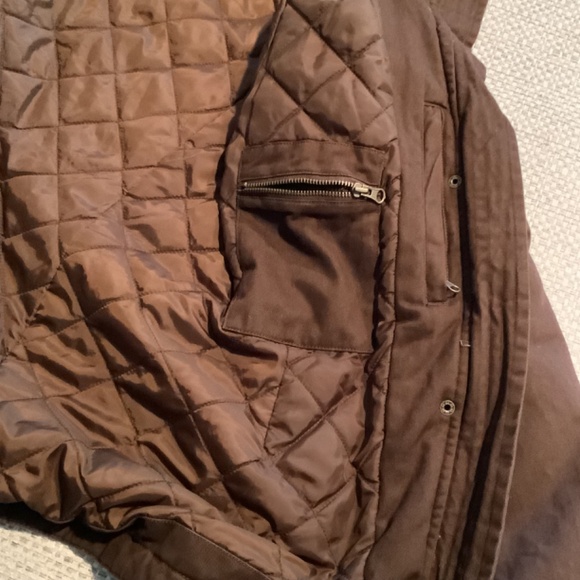 AUSTIN® CLOTHING CO. Womens Brown Hooded Jacket 100% Cotton Size XL - Picture 4 of 9